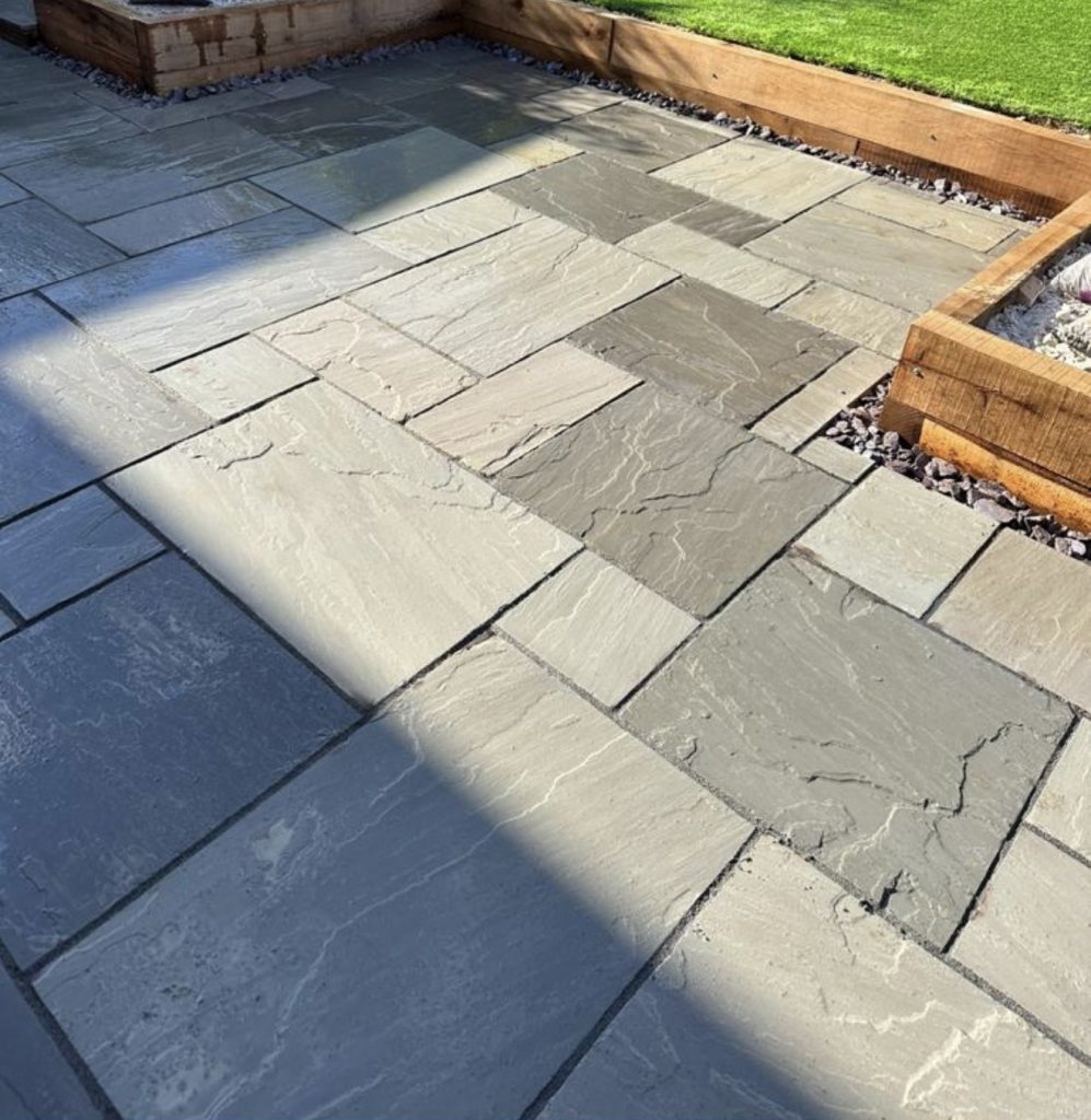 Indian Sandstone and Oak Railway Sleepers