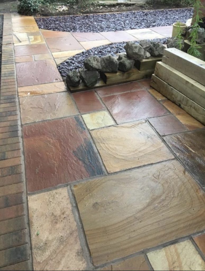 Indian Sandstone Patio