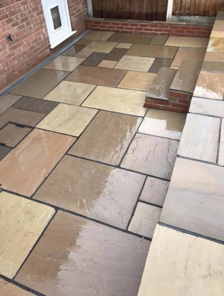 Indian Sandstone Patio