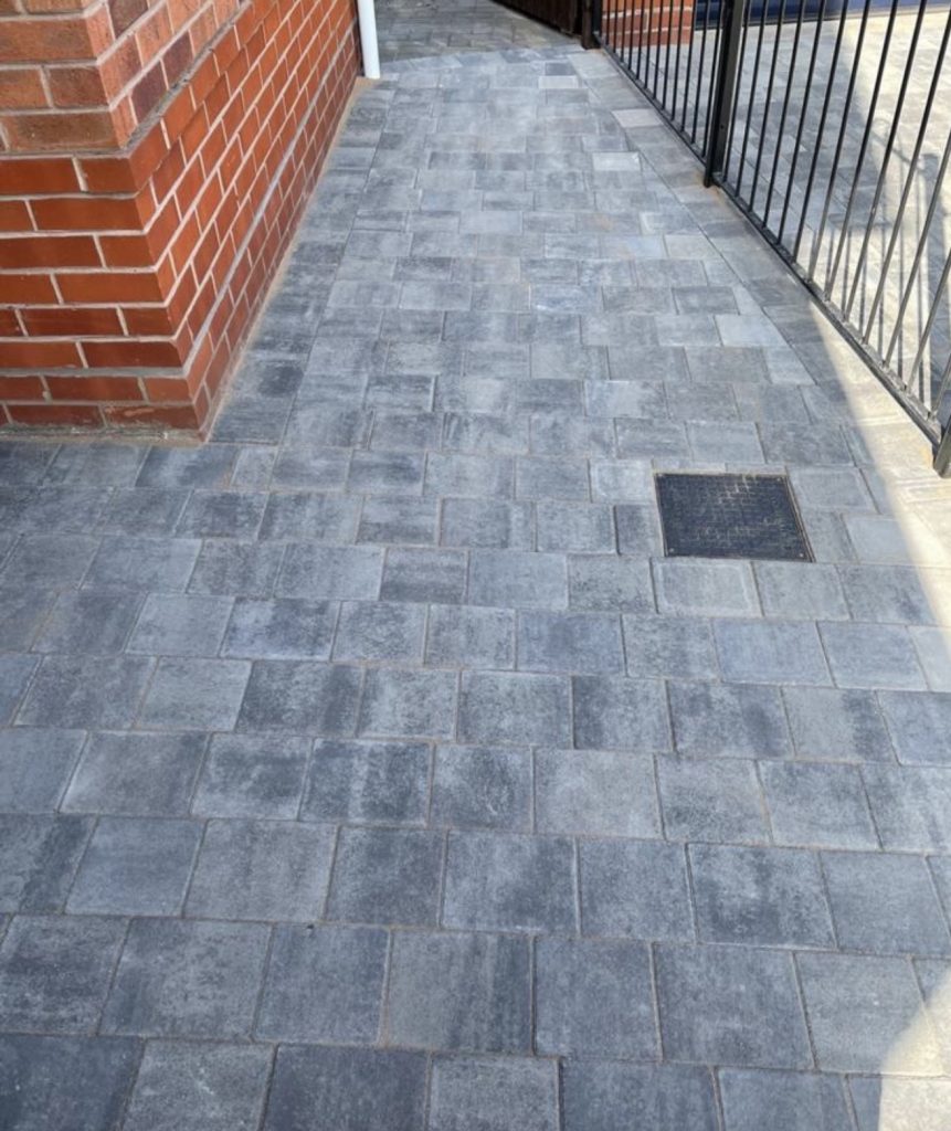 Block Paved Patio