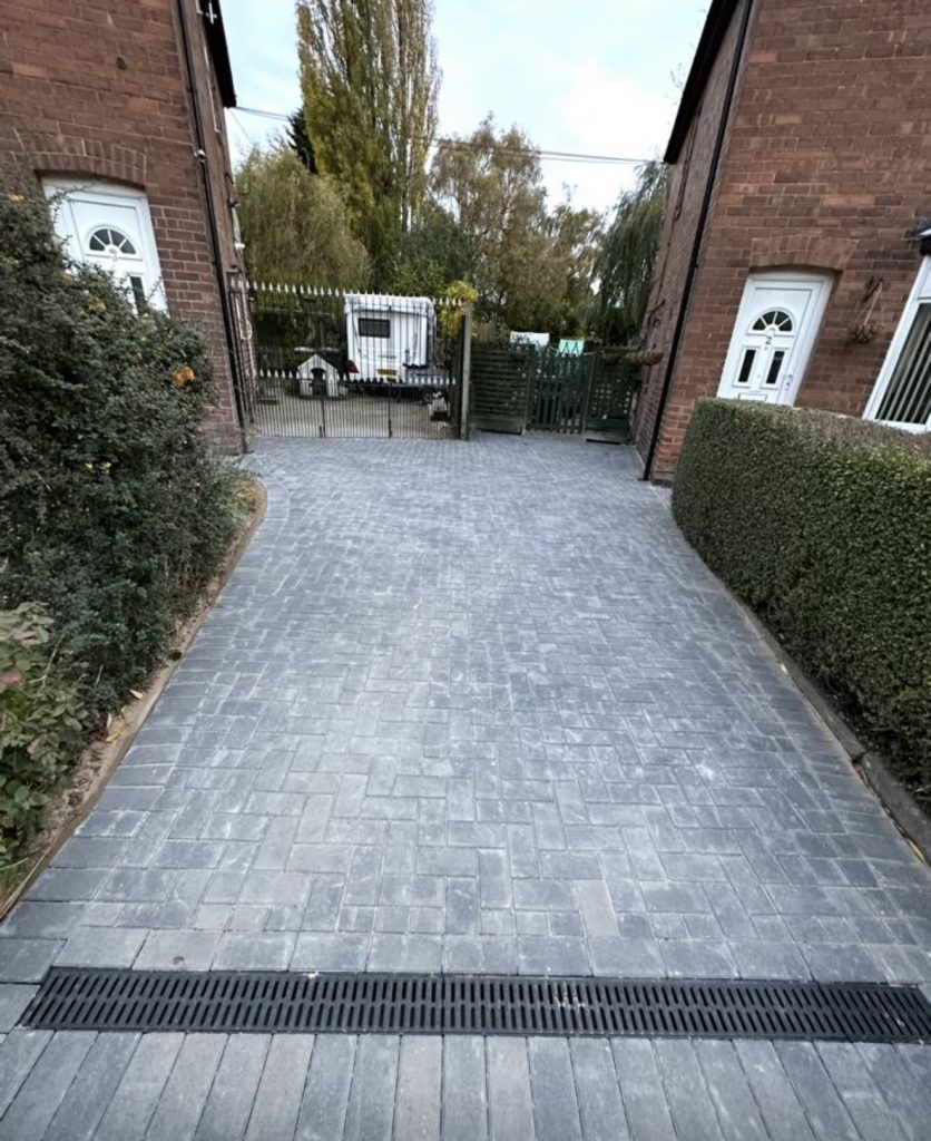 Block Paved Double Driveway